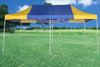 F Model 10'x20' Blue Yellow - Pop Up Tent Pro