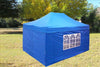 F Model 10'x15' Blue - Pop Up Tent Pro