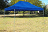 F Model 10'x15' Blue - Pop Up Tent Pro