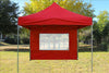 F Model 10'x10' Red - Pop Up Tent Pro