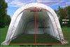 Carport 20'x12' Grey