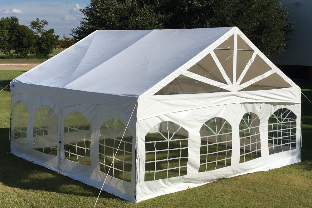 buy marquee tent 20'x20' PVC Marquee Party Tent