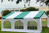 Budget PVC Party Tent 20'x20' - Blue, Green, Red, Sand, Yellow