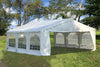 Budget PVC Party Tent 20'x20' - White