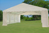 PE Party Tent 20'x20' with Waterproof Top - White