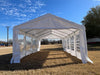 PE Party Tent 26'x13' Including 2 Storage Bags - White