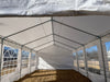 PE Party Tent 26'x13' Including 2 Storage Bags - White