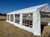 PE Party Tent 26'x13' Including 2 Storage Bags - White
