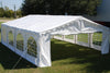 Budget PE Party Tent 26'x20' with Waterproof Top