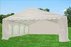 PE Party Tent 26'x20' with Waterproof Top - White