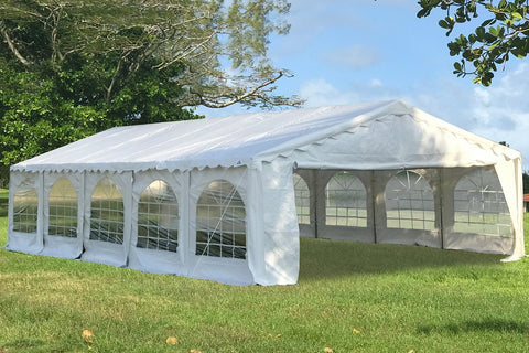 Budget PVC Party Tent 32'x20' - White