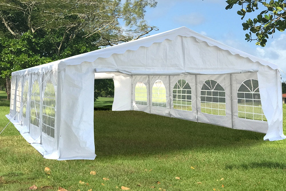 tente pvc 32'x20' Budget PVC Tent