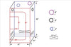 Grow Tent 36"x20"x60" - 04