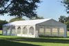 Budget PE Party Tent 40'x16' with Waterproof Top