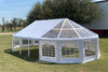 40'x21' PVC Marquee Party Tent with Clear Bay Windows