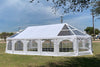 40'x21' PVC Marquee Party Tent with Clear Bay Windows