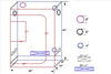 Grow Tent 48"x24"x60" - 06