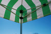 F Model 10'x10' Green Stripe - Pop Up Tent Pro