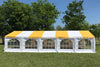 Budget PVC Party Tent 32'x16' - Blue, Green, Red, Sand, Yellow