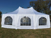 Polyester Decagonal 29'x21' White - Party Tent