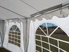 Polyester Decagonal 29'x21' White - Party Tent
