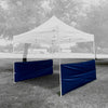 Set of Two Half Walls - for Pop Up Tent Canopy Shelter 10'x10', 10'x15', 10'x20'