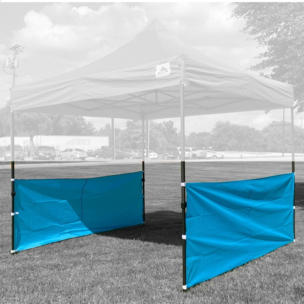 half tent canopy Set of Two Half Walls