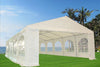 PE Party Tent 32'x20' with Waterproof Top - White