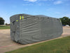 Deluxe Waterproof Recreational Travel Trailer RV Covers Grey - Different Sizes